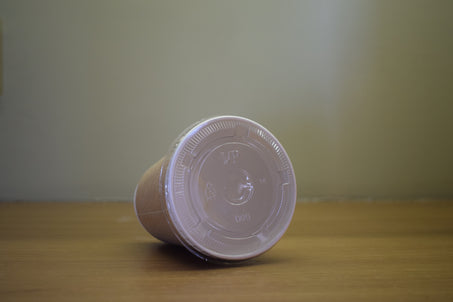 90 mm Flat Lids (Transparent)